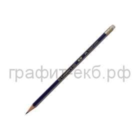 Карандаш ч/г Faber-Castell GOLDFABER 1222  с ластиком B 116801