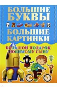 Большой подарок любимому сыну. Большие буквы. Большие картинки. Первые книга мальчика / Александров Игорь Юрьевич