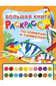 Большая книга раскрасок по номерам и символам