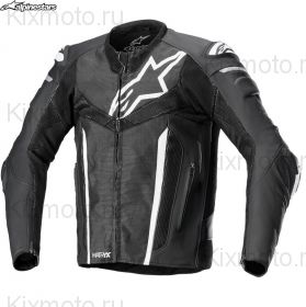 Мотокуртка Alpinestars Fusion, Черно-белая