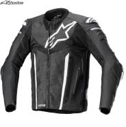 Мотокуртка Alpinestars Fusion, Черно-белая