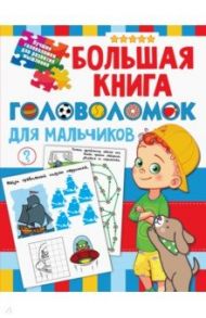 Большая книга головоломок для мальчиков / Дмитриева Валентина Геннадьевна