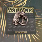 Брошь "Котик и рыбка в аквариуме"  (JJ США)