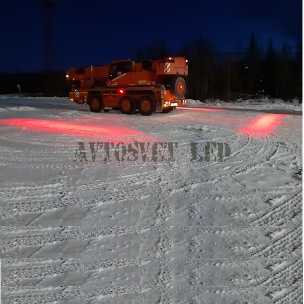 Фара опасная зона AZ2-6W