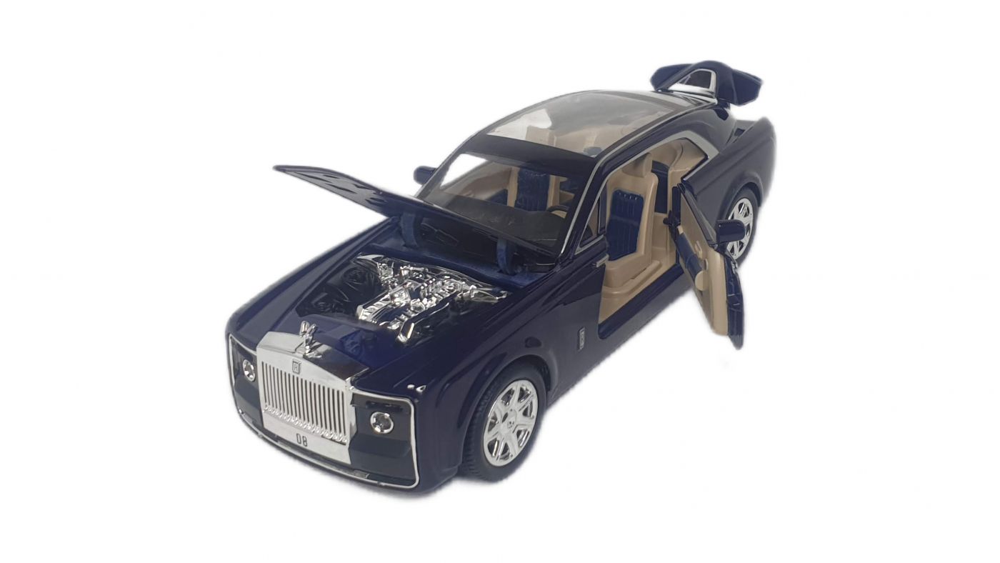 Модель металлическая Лимузин Rolls-Royce Sweptail 1/24 свет, звук M929E