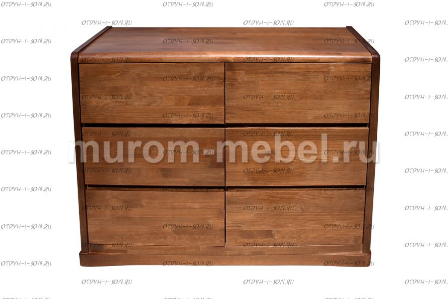 Комод Бали Люкс, 6 ящиков