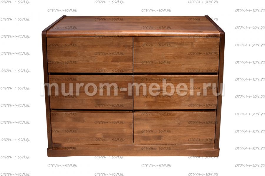 Комод Бали Люкс, 6 ящиков