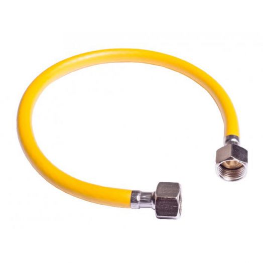 Подводка для газа 1,0м 1/2" гг пвх