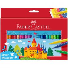 Фломастеры 50цв.Faber-Castell Замок 554250/554204