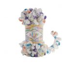 Пряжа PUFFY COLOR Alize цвет 7539
