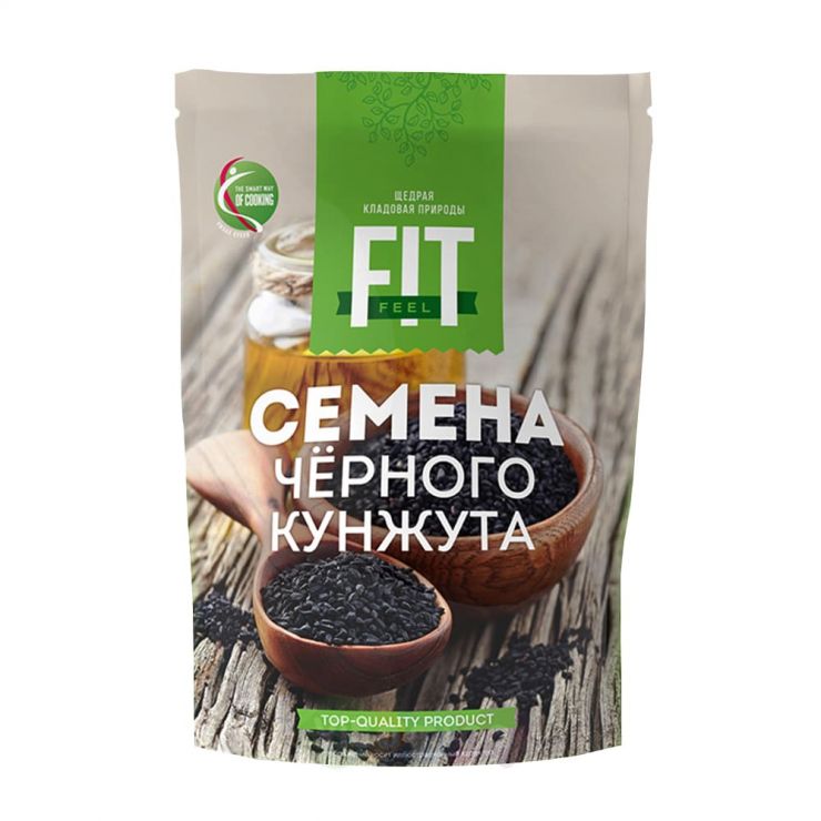 Fit Parad Семена чёрного кунжута, 150 гр.