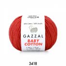 Пряжа BABY COTTON  Gazzal (GBC-3418)