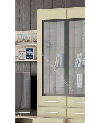 Зеркало к шкафу многоцелевому 1 стекло ИН-135 "Инесса NEW"