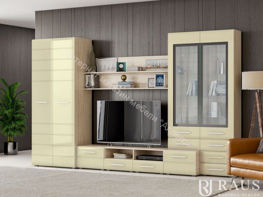 Зеркало к шкафу многоцелевому 1 стекло ИН-135 "Инесса NEW"