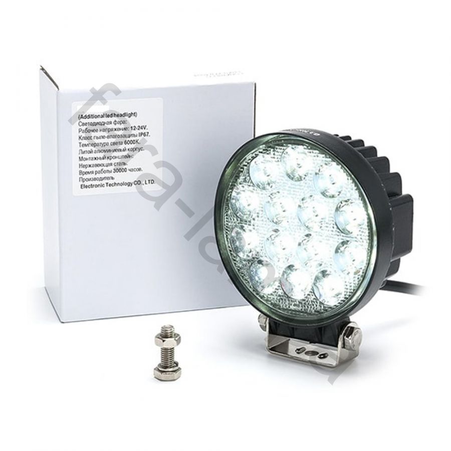 Светодиодная фара 42 ватт диоды SMD