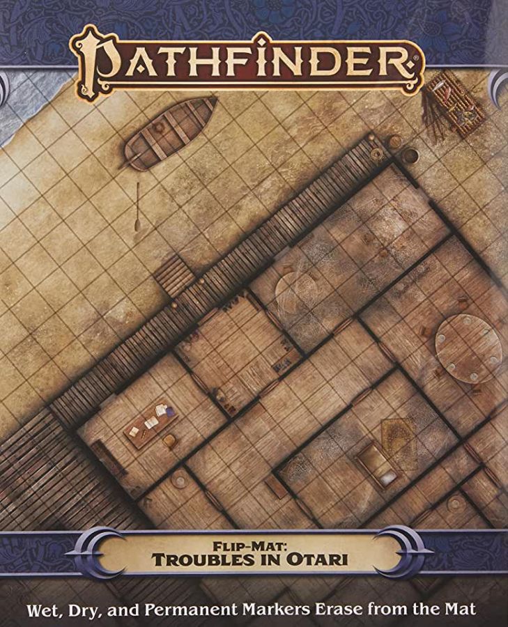 Pathfinder. НРИ. Вторая редакция. Игровое поле "Неприятности в Отари"