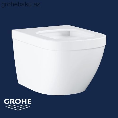 ПОДВЕСНОЙ УНИТАЗ GROHE EURO CERAMİC, КОМПАКТНЫЙ, RİMLESS, kod: 39206000