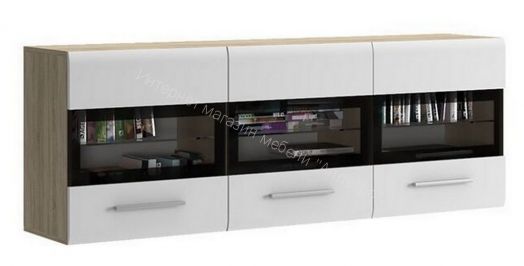 Антресоль 3 стекла ИН-207 "Инесса NEW"