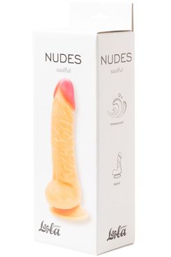 Фаллоимитатор Lola Games Nudes Soulful, 13,5*3,6 см