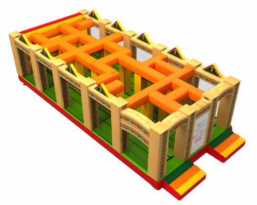 Надувной батут Лабиринт — модуль БС-175