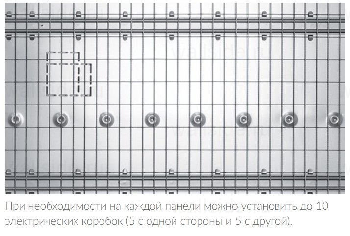 Пенал Eclisse Luce Single под штукатурку