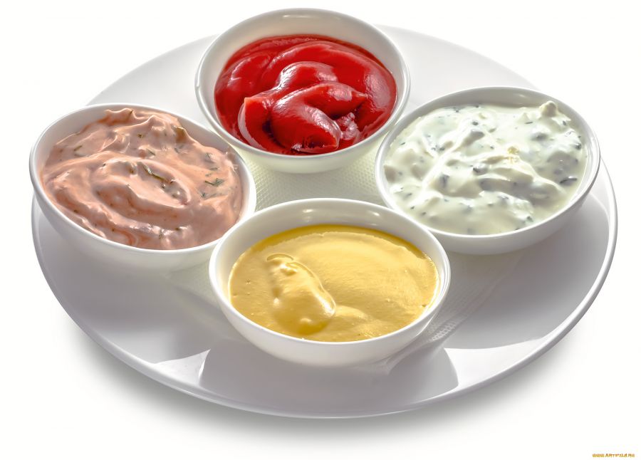 Соусы Salsa, Песто, Томатный, Цезарь и др.