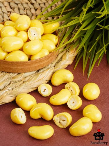 Кешью в тыквенной йогуртовой глазури