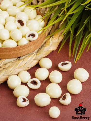 Кофейные зерна в йогуртовой глазури