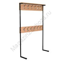 Вешалка Гардеробная Детская М-15 Пристенная на 6 мест