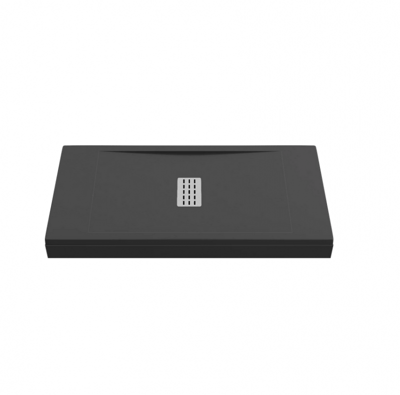 Душевой поддон BAS Good Door Flow 140x80, черный