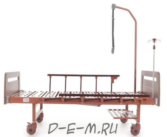 Кровать механическая Med-Mos Е-17В (MМ-1024Д-04)(У) (1 функция)