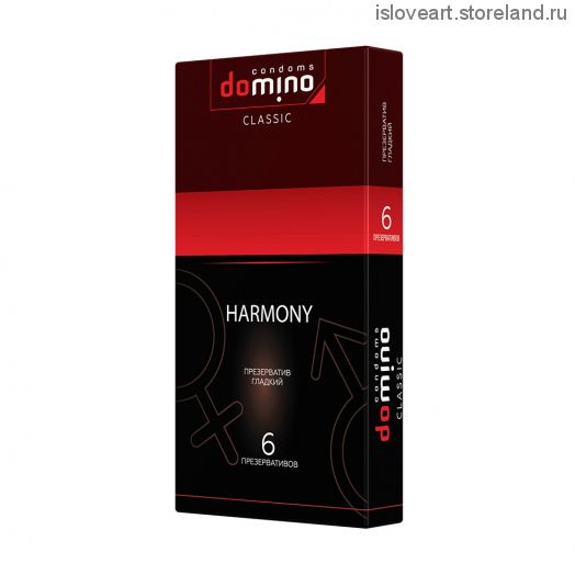 ПРЕЗЕРВАТИВЫ DOMINO CLASSIC HARMONY 6 штук