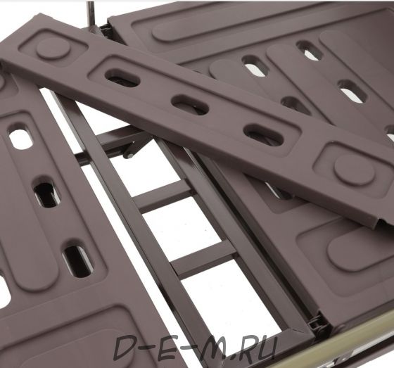 Кровать механическая Med-Mos Е-8 (MM-2024Н-02) (2 функции) ЛДСП с полкой и обеденным столиком