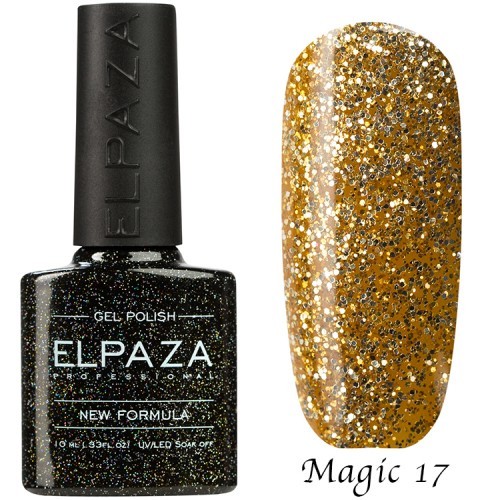 ELPAZA  Гель-лак  MAGIC STARS №17 НЕФЕРТИТИ 10 мл