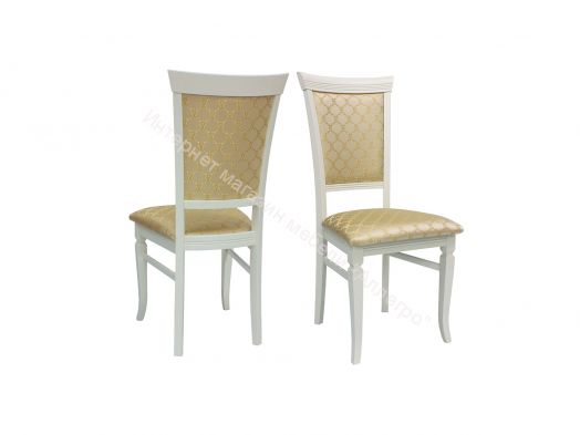 Стул Leset Монтана Слоновая кость 1013/жаккард Лозанна шерри Ж2.02