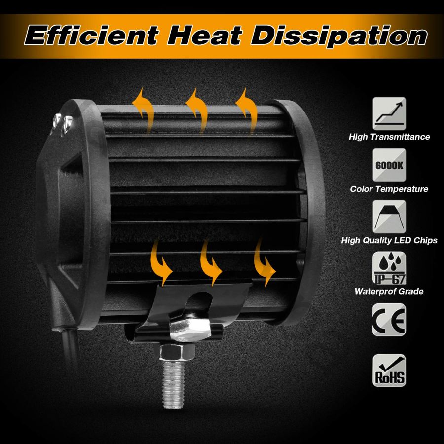 Балка фара светодиодная 36 ватт Ближний свет