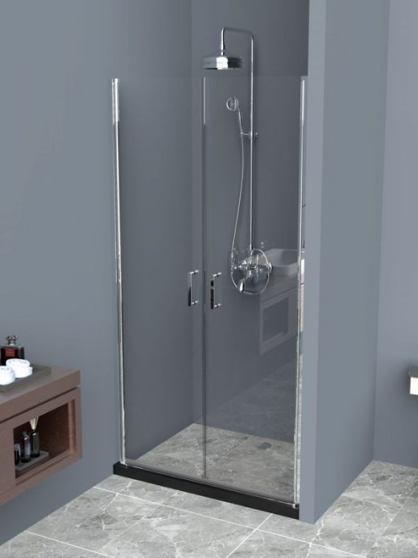 Душевая дверь BelBagno UNO-B-2-100-C-Cr