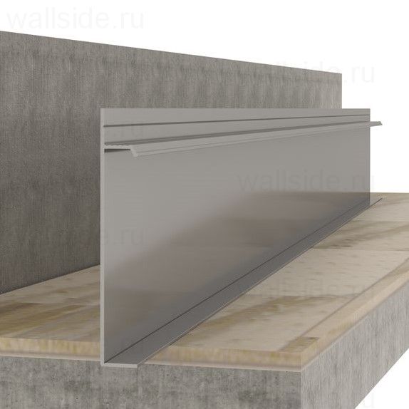 Скрытый плинтус Pro Design 235 Universal не анодированный