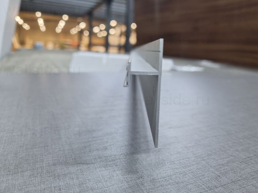 Теневой плинтус скрытого монтажа Pro Design 380 анодированный