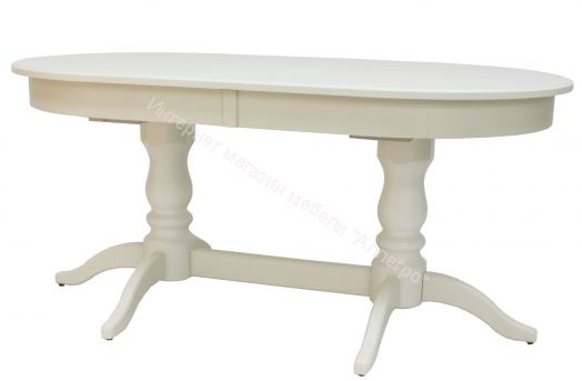 Стол раздвижной Leset Каролина 1P Слоновая кость 1013