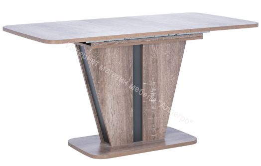 Стол раздвижной Leset Бари Дуб сакраменто/Антрацит