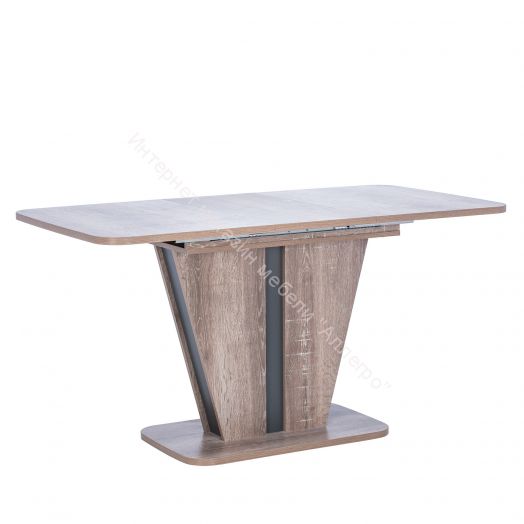 Стол раздвижной Leset Бари Дуб сакраменто/Антрацит