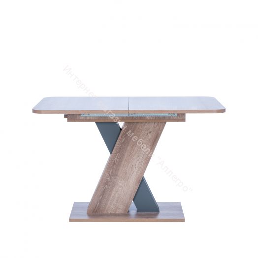 Стол раздвижной Leset Гросс Дуб сакраменто/Антрацит