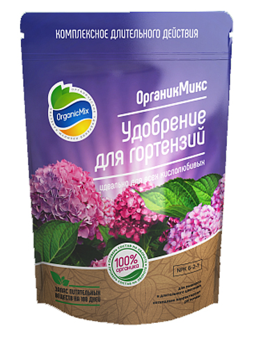 Удобрение OrganicMix для гортензий