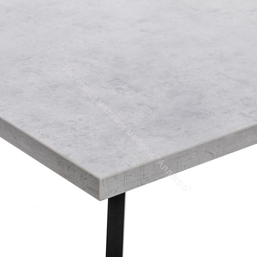 Стол раздвижной Leset Шенон 2Р металл Черный/Дуб Галифакс