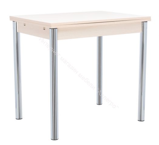 Стол раздвижной Leset Марсель 1Р Хром/Дуб