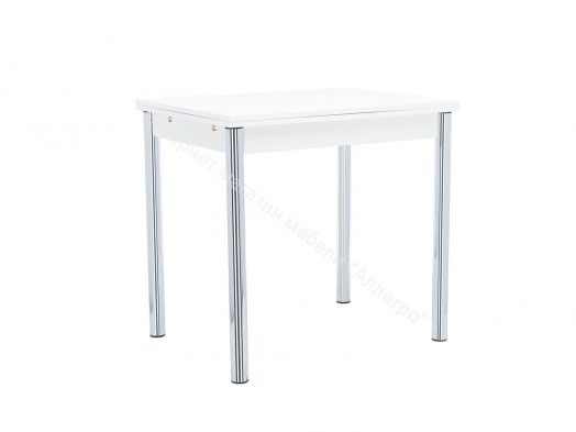 Стол раздвижной Leset Марсель 1Р Хром/Белый