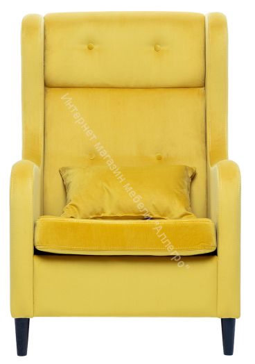 Кресло Leset Галант Velur V28 венге