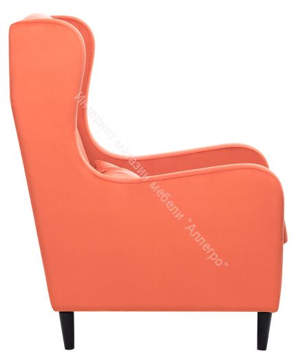 Кресло Leset Галант  Velur V39 венге