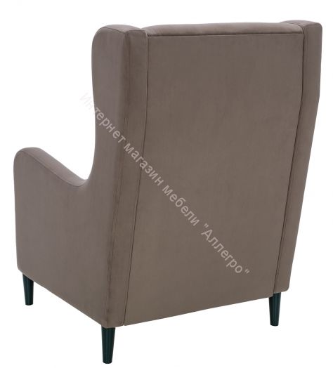 Кресло Leset Галант  Velur V23 венге